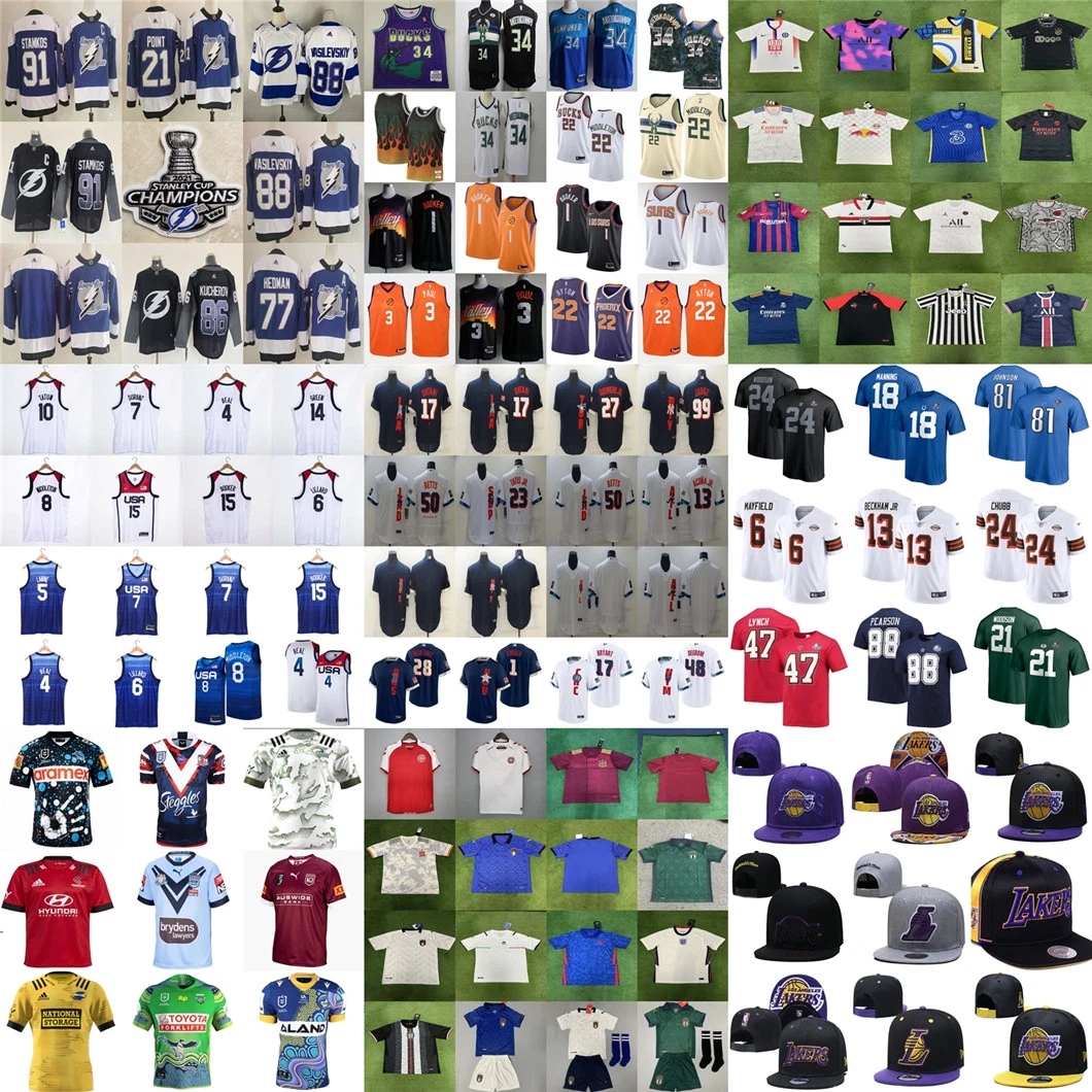 Wholesale Dropshipping 22/23 Soccer Football Baseball Hockey Basketball Rugby College Putian Shoes Caps Hats Jerseys T-Shirts Clothes Sports Wear