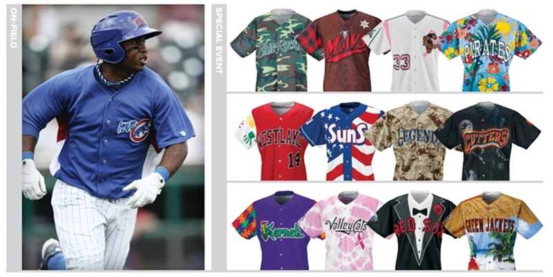 Sublimation Baseball Uniform Team Softball Jersey Men&prime;s Custom Baseball &amp; Softball Wear
