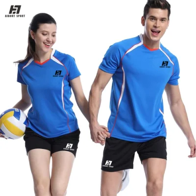 Aibort Professional Customization Volleyball Shirts Custom Women Tennis Uniform Team Set Sublimation Wholesale Volleyball Wear